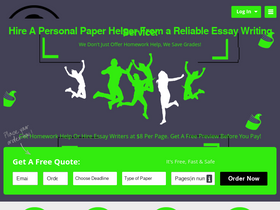 'iwriteessays.com' screenshot