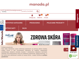 'manada.pl' screenshot