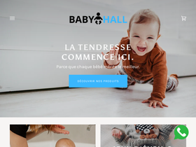 BABYHALL website screenshot