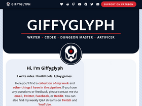 'giffyglyph.com' screenshot