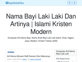 'bayilelakiku.com' screenshot