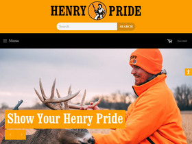 Henry Repeating Arms homepage screenshot