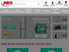 'procie.com' screenshot