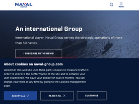 'naval-group.com' screenshot