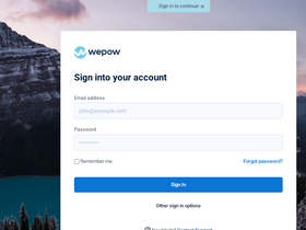'wepowapp.com' screenshot