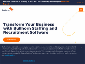 'bullhorn.com' screenshot