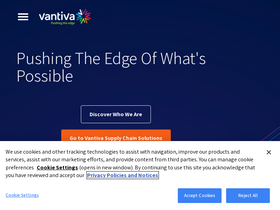 'vantiva.com' screenshot