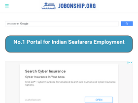 'jobonship.org' screenshot