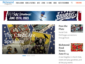 'richmondmagazine.com' screenshot