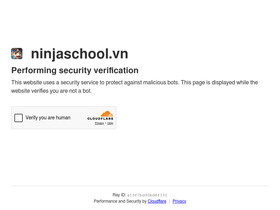 'ninjaschool.vn' screenshot