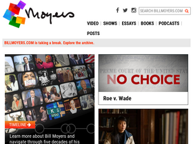 'billmoyers.com' screenshot