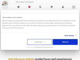 'italy-museum.com' screenshot