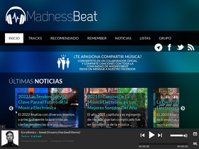 'madnessbeat.com' screenshot
