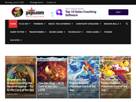 'pojo.com' screenshot