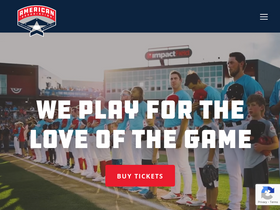 'aabaseball.com' screenshot