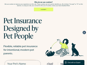 'figopetinsurance.com' screenshot