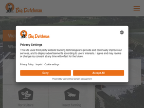 'bigdutchman.com' screenshot