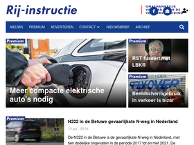 'rij-instructie.nl' screenshot
