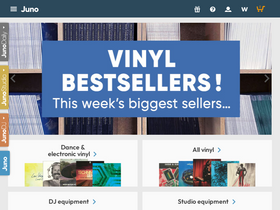 'juno.co.uk' screenshot