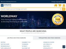 'worldwayelec.com' screenshot