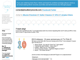 cloudberryrecords.com