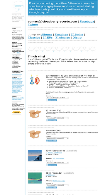 cloudberryrecords.com