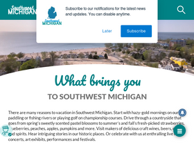 'swmichigan.org' screenshot