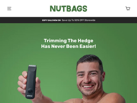 NUTBAGS GROOMING homepage screenshot