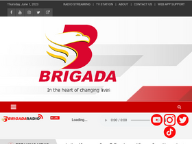 'brigadanews.ph' screenshot