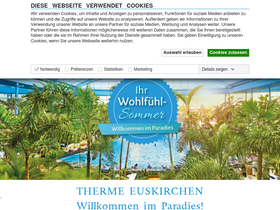 'badewelt-euskirchen.de' screenshot