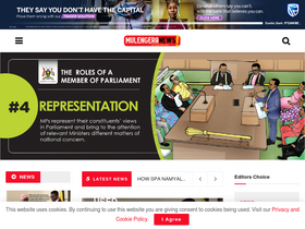 'mulengeranews.com' screenshot
