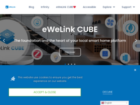 'ewelink.cc' screenshot