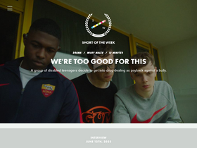 'shortoftheweek.com' screenshot