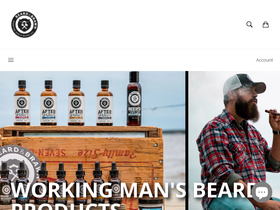 beardandbrawn.com homepage screenshot