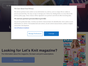 'letsknit.co.uk' screenshot