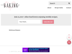 'letthebakingbegin.com' screenshot