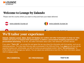'zalando-lounge.com' screenshot