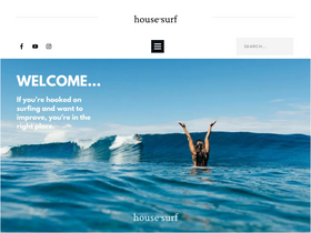 'houseofsurf.co' screenshot