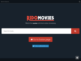 'ridomovies.com' screenshot