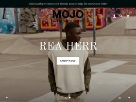 Mojo Independent Store homepage screenshot