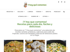 'yhoyquecomemos.com' screenshot