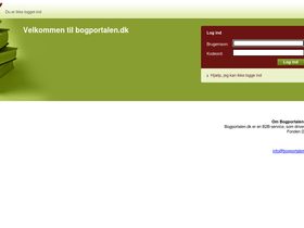 'bogportalen.dk' screenshot