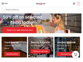 'westore24.com' screenshot