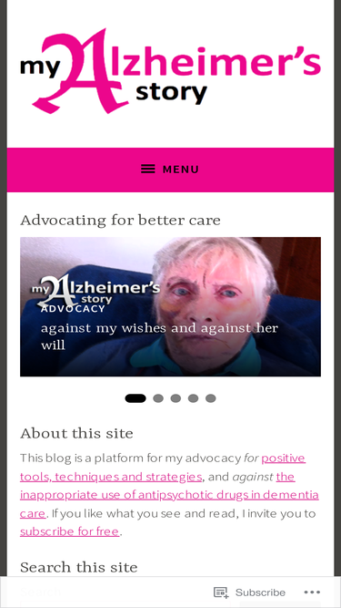 myalzheimersstory.com