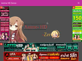'animehdzeroo.com' screenshot