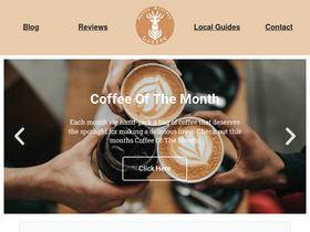 'aboveaveragecoffee.com' screenshot
