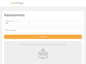 'rastreamento.is' screenshot