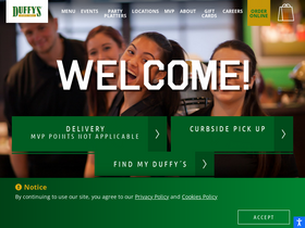 'duffysmvp.com' screenshot