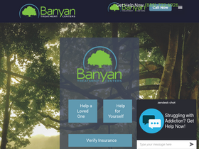 'banyantreatmentcenter.com' screenshot