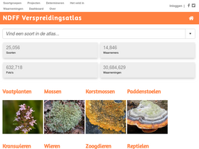 'verspreidingsatlas.nl' screenshot